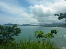View of Lake Arenal with some sun