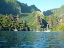 Fatu Hiva, The Bay of Virgins, one of the most photographed bays in sail magazines