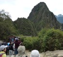 Waiting in line Huayna Picchu (Wayna Picchu)


