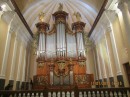 The beautiful organ with 1178 pipes.  Built in 1854 in Belgium.