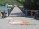 Foot bridge to Santa Catalina island.