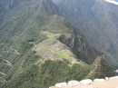 The view of Machu Picchu from the top of Wayna Picchu.
