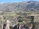 The Colca Canyon with more than 25,000 terraces.