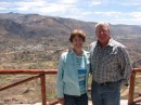 Gail & Tony overlooking the Colca Canyon.