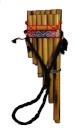 Panpipes played by the Kuna Indians.