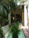 A view inside our hotel courtyard