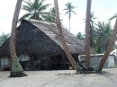 There are still many traditional homes on the island