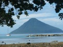 Volcanic cone of Tafahi, 5m north of the island of Niuatoputapu in the northern  Niuas Group.