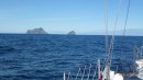 The Solander Islands between the South Is and Stewart Is. (mainland Sth Is in the distance)