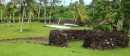 Inside the ancient Tongan Fort which covers an expansive area