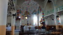The interior of the churches are particulary colourful