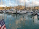 The Nelson Marina was conveniently located walking distance to the town centre.  We were welcomed by local sailors and the Nelson Bay Cruising Club, and really enjoyed our visit to Nelson.