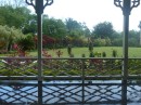 The view from the front verandah is across beautiful tropical gardens and expansive lawns. In Stevenson