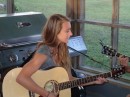 There is nothing quite like listening to a lovely young lady sing and play guitar to make the perfect ending to a lovely day.