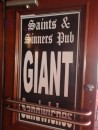 We decide to take a trip down to Ormand Beach (near Daytona) to shop at the Harley-Davidson store there. But first we stop in at Saints & Sinners Pub, featuring GIANT sandwiches, to quench our thirst. (Saints & Sinners Pub, Ormond Beach FL)