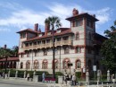 Flagler College, originally the Hotel Ponce de Leon built in the 19th Century by Henry Flagler, graces one of the main streets downtown.