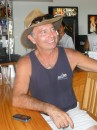Greg, a U.S. Fisheries & Wildlife observer on long-line fishing boats, chatted with us one afternoon at Sadies-by-the-Sea.