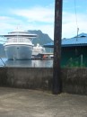 The weekend of White Sunday, an annual religious day on the island when the church services are conducted entirely by children, and Columbus Day, which is observed as a government holiday in American Samoa, two cruise ships were in carrying a total of almost 4,500 passengers.