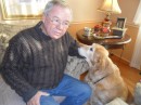 We stop in Alexandria, Virginia, to see Jims sister Leah and get advice from her golden retriever Nero.