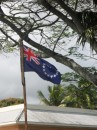 The Cook Islands flag.
