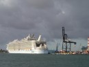 Cruise ship at Port Everglades, Fort Lauderdale, Florida.