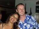 Ian and his charming lady, originally from Calcutta. The couple met in London and now reside in New Zealand in the same small town where Shan grew up and were Tim and Rachel used to live.
