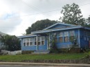This blue house lies along our frequently traveled path to and from town.