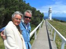Ann and Jim on the path to the lighthouse. (Is this beginning to sound a bit like Dick and Jane?)