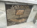 Plaque at Cape Patton on the Great Ocean Road.