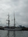 We pass this square rigger as we head toward the marina.