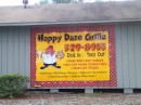 Happy Daze Grille is just a hop and a skip up the road and across the highway from Green Cove Springs Marina. What a great little down home bar -- and with great prices, too! 
