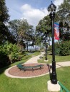 On a sunny weekend day we spend an afternoon at the park in downtown Green Cove Springs.