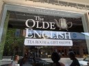 At noon the ladies escort the bride to a bridal luncheon at a surprise venue: The Olde English Tea Room in downtown Wake Forest. 