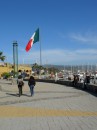 This wide malecon, though fairly deserted today, is thronged with couples and families on weekends and holidays.