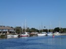 Having just left Rivers Edge Marina in St. Augustine at 10:30 a.m. Sunday, February 16, we begin our voyage to the Dominican Republic (DR)  by heading down the San Sebastian River toward the sea.