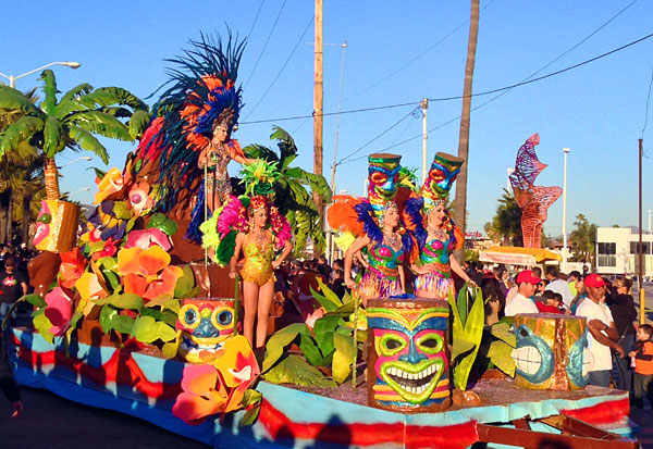 South Pacific Tiki float...