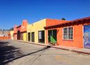 More Mexican architecture, we love all of the BRIGHT colors, especially against the blue sky!