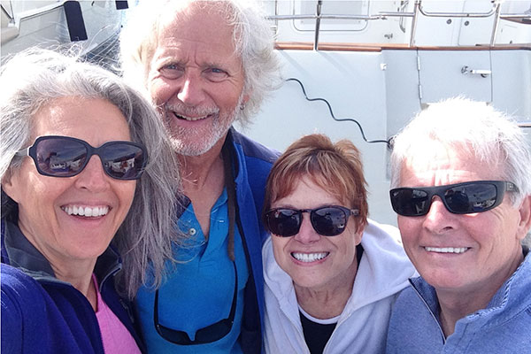 SO FUN to meet up with our Seattle friends Susan & John from Nord Sail One. Shared the same dock in Seattle, now on the same dock in Ensenada, what are the odds?!