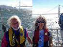 Kirk & Heidi entering San Francisco Bay!