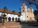 Santa Barbara Mission, Heidi actually remembered going here with her mom when she was about 3!