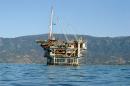 The Santa Barbara Channel oil rig that gave us 5-Horns.