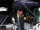 0300 Kirk & Heidi at helm as we depart Port Townsend for warmer climes...