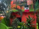 SO many bright and colorful buildings in Sayulita, like this orange hotel...