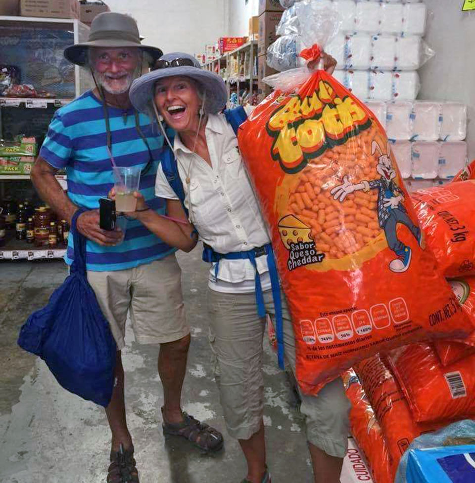 ..including a larger-than-LIFE-size bag of cheetos that could substitute as a life-raft and provisions all-in-one, or a beanbag chair and snacks for the beach... and the cost of this behemoth? $3.40 US. Sadly it
