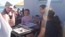 Little chicas from Los Cabos selling jewelry at the party