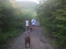 Ryan & Gary with the dogs - Grenada