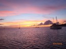 Rodney Bay sunset