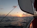 We finally left the US at 11 PM on January 30th.  We sailed all night to arrive at Bimini at 9:30am the next morning. 