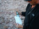 Steve finds a message in a bottle