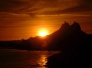 A beautiful sunset of Tetas de Cabras